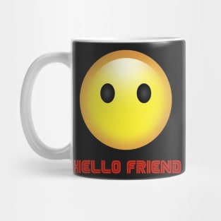 Hello Friend Emoji Mug